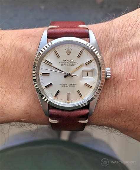 rolex watches with leather strap|rolex original leather strap.